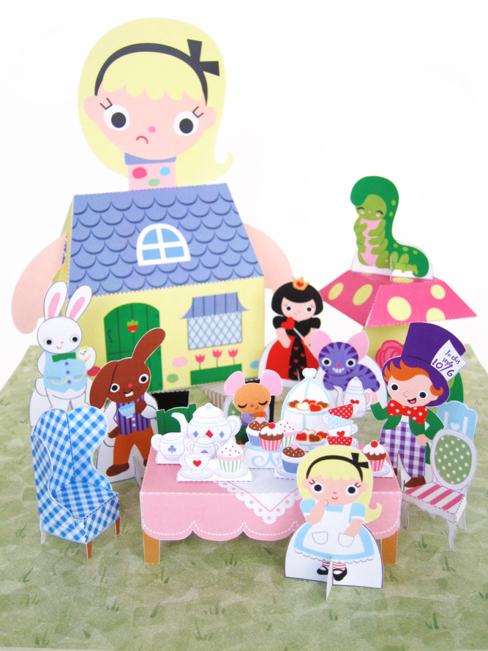 playset alice in wonderland