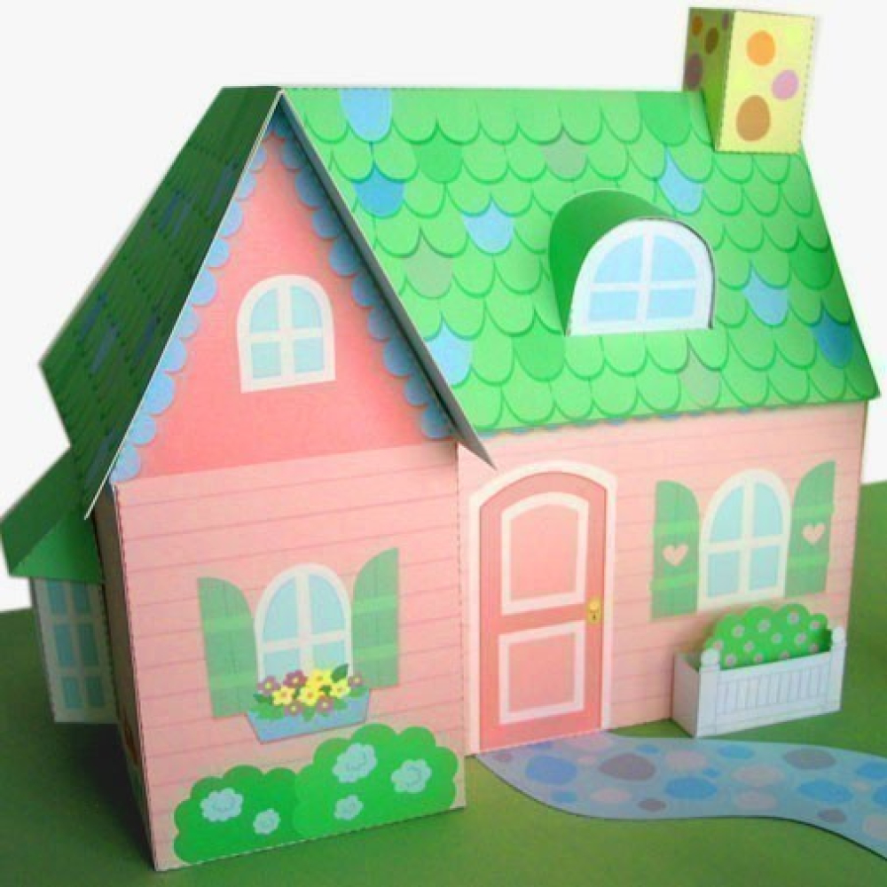 doll house paper craft