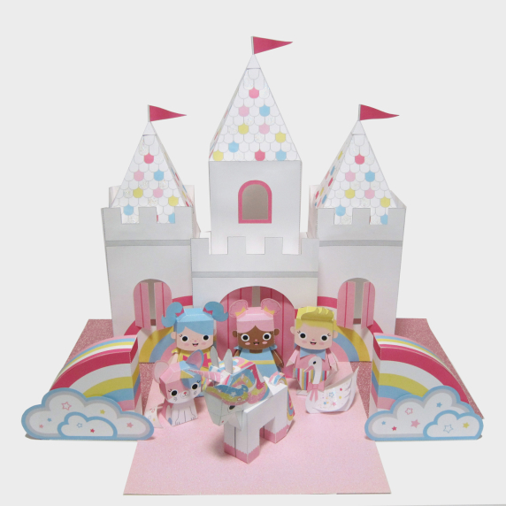 Asda wooden best sale princess castle